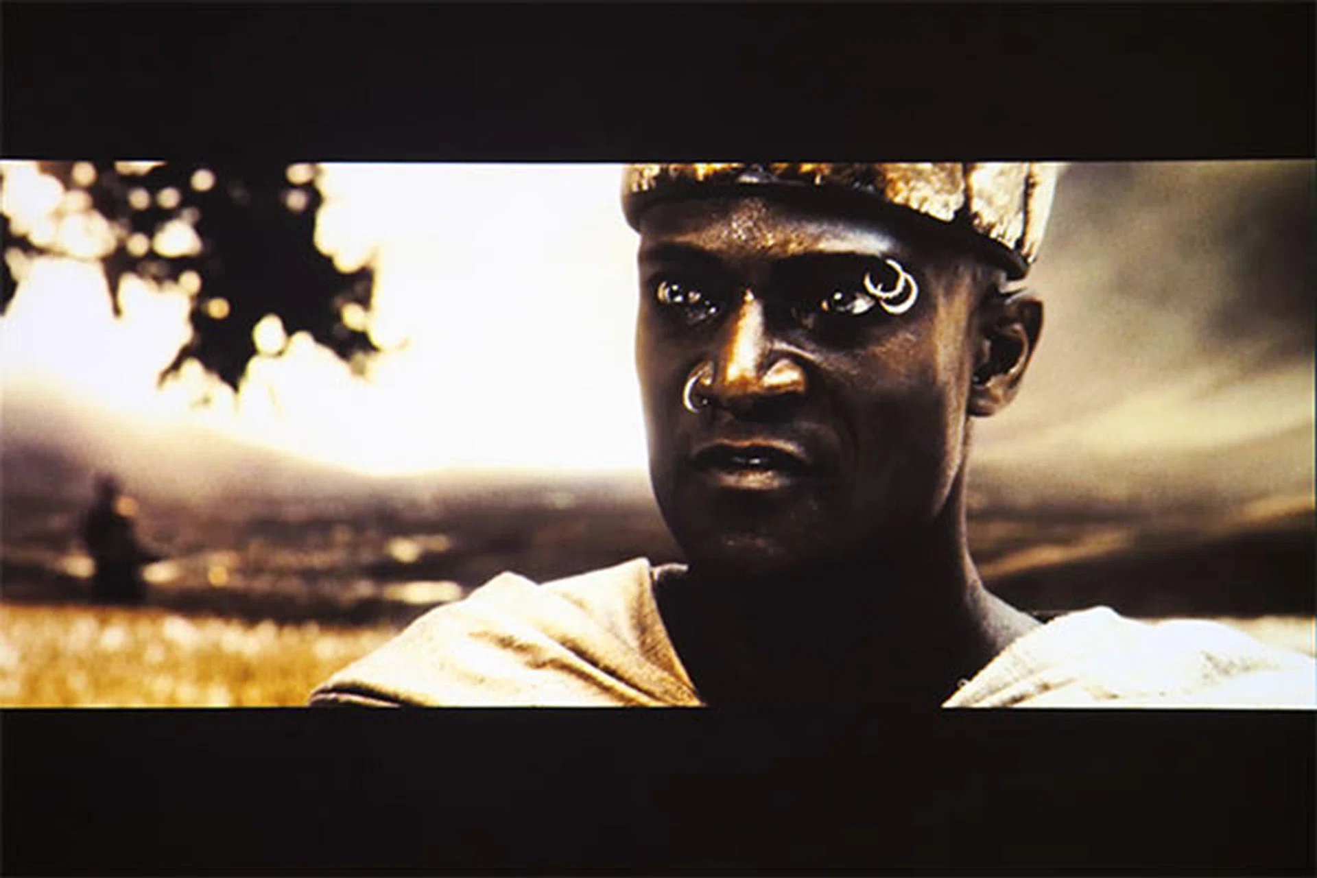 For a data projector, the M311X handles video content very well. (Movie used: 300.)