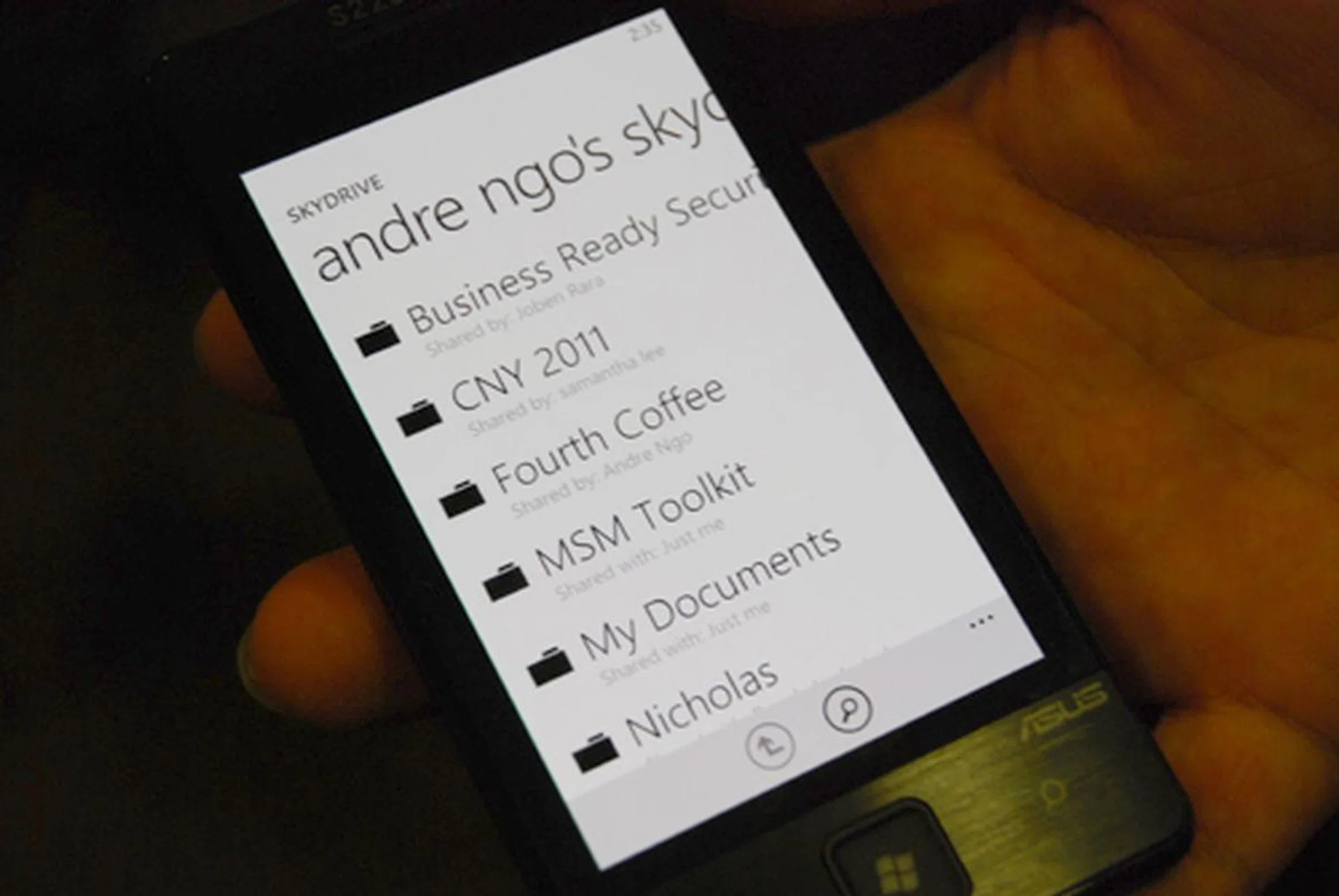 SkyDrive will give you additional storage space in the clouds, through your Windows Live account.