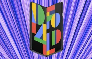 Mock-up of the Google Pixel Fold. <br>Image source: MacRumours