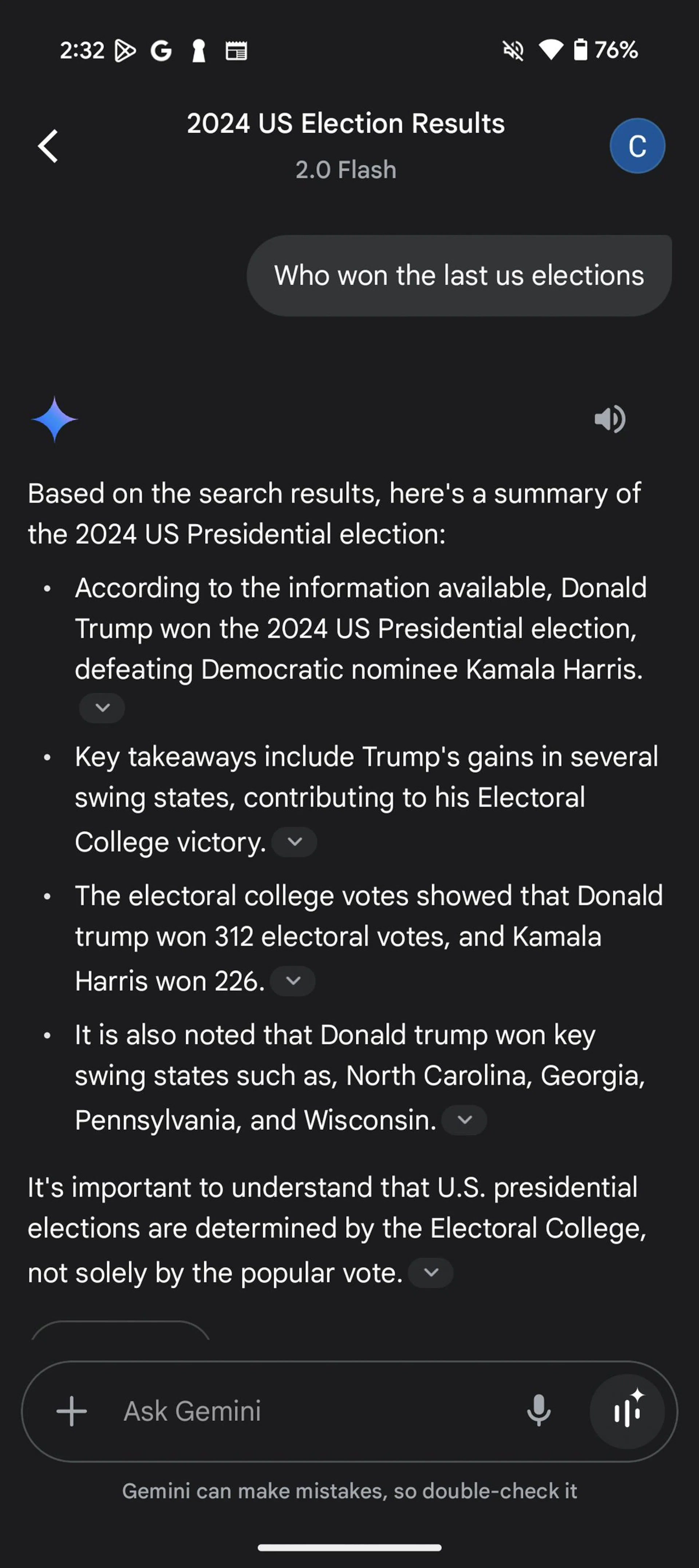 Google Gemini. Photo: HWZ.