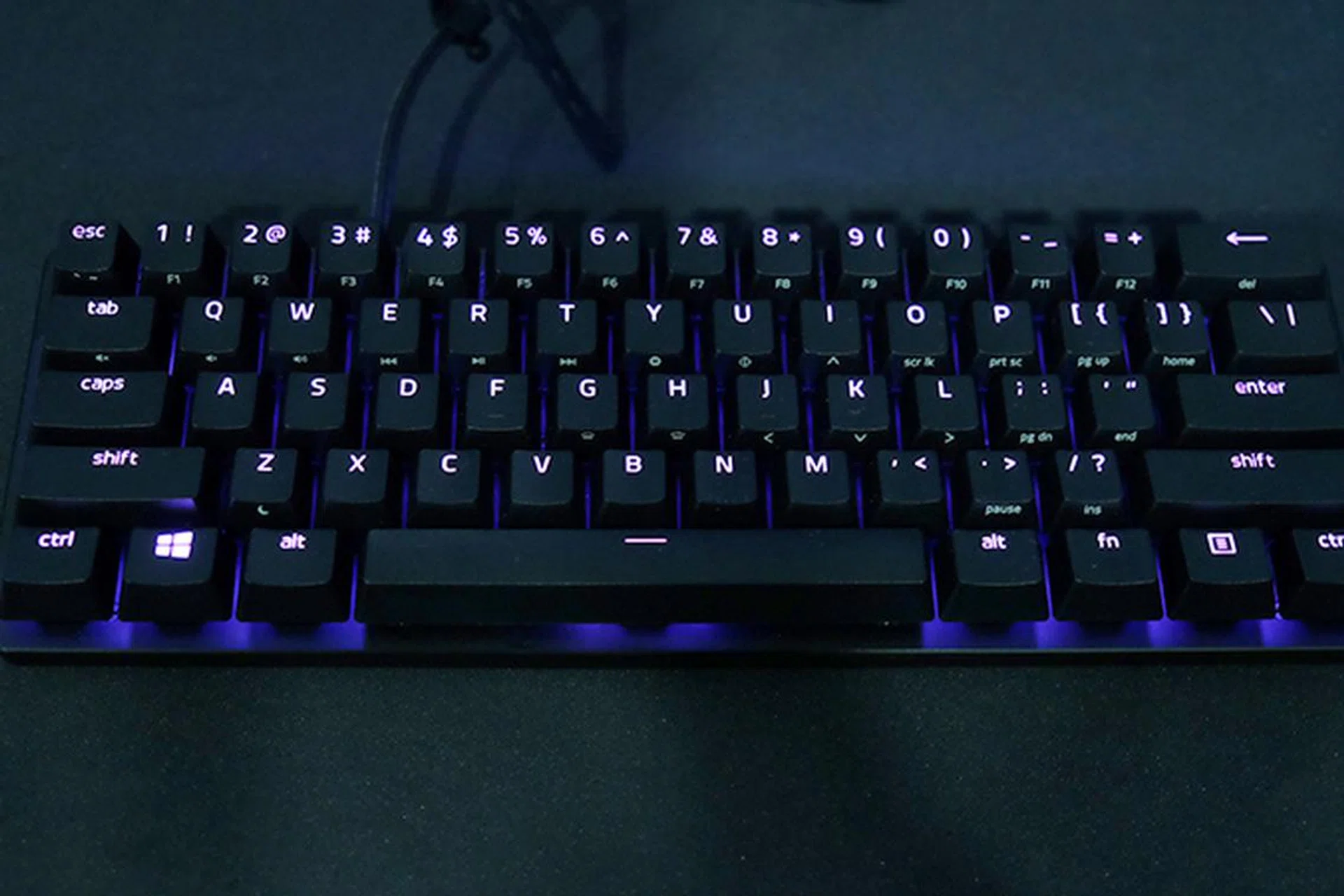 This is Razer's first 60% keyboard.