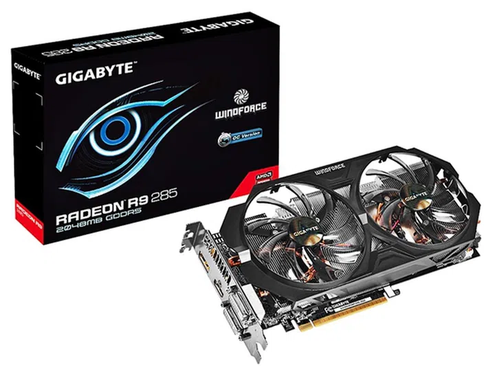 Gigabyte GV-R9285WF2OC-2GD (Image source: Gigabyte)