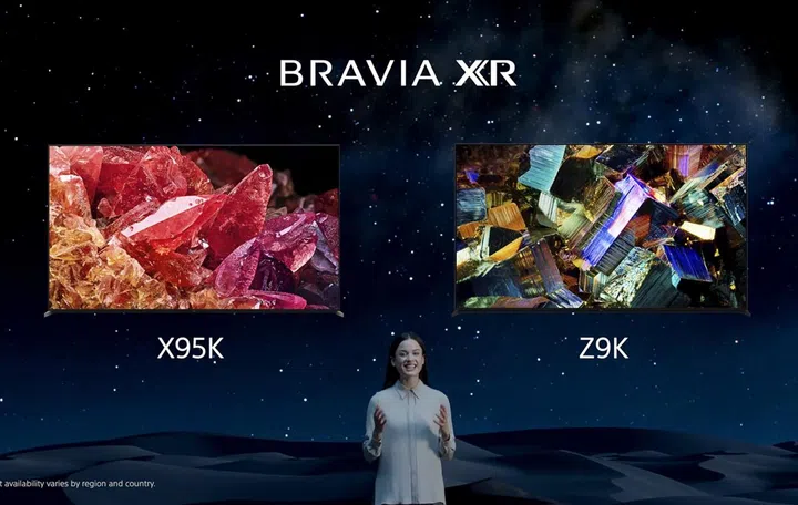Sony CES 2022 TV launch.