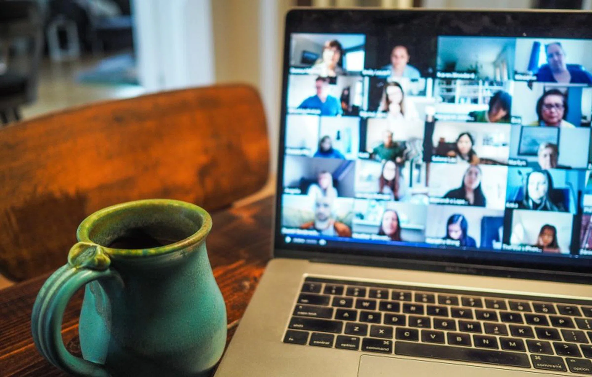 Video conferencing has become part of the new normal. 
(Image courtesy of Unsplash)