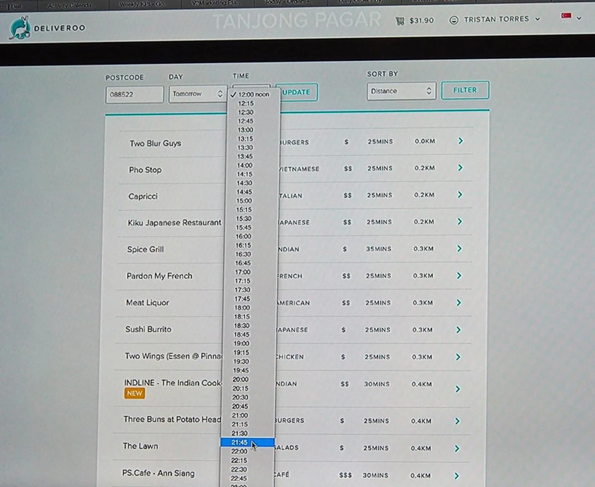 Both the app and desktop site are equally easy to navigate. You can even make orders well ahead of time without incurring further charges.