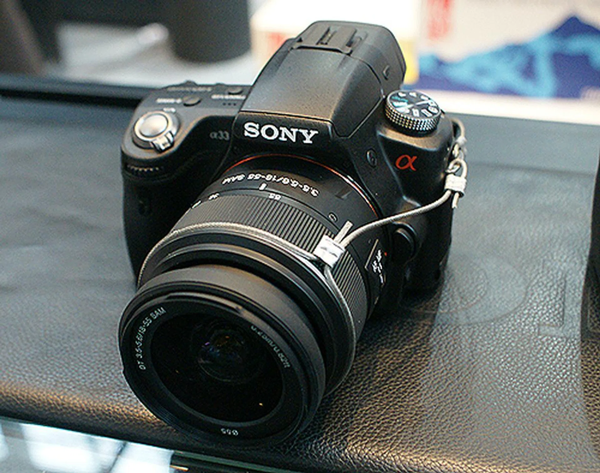 Sony has their Alpha cameras on show too. The a33 camera body + SAL 18-55 lens is going for $1099 and comes with loads of freebies including a 16GB memory stick, SAL50F18 lens, additional battery, carrying case, tripod and screen protector.