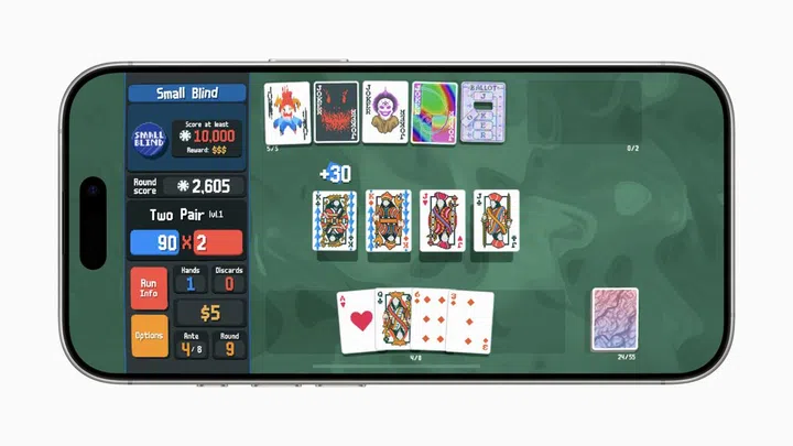 Balatro+. Photo: Apple.