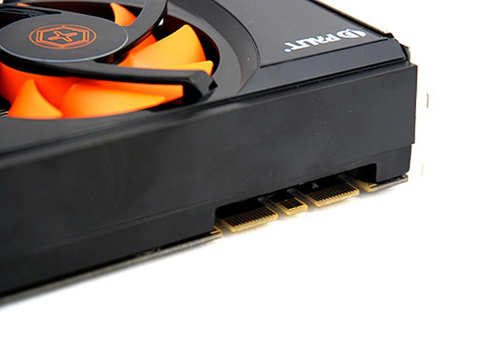 The reference cards only came with a single SLI connector, which means only 2-way SLI is possible.