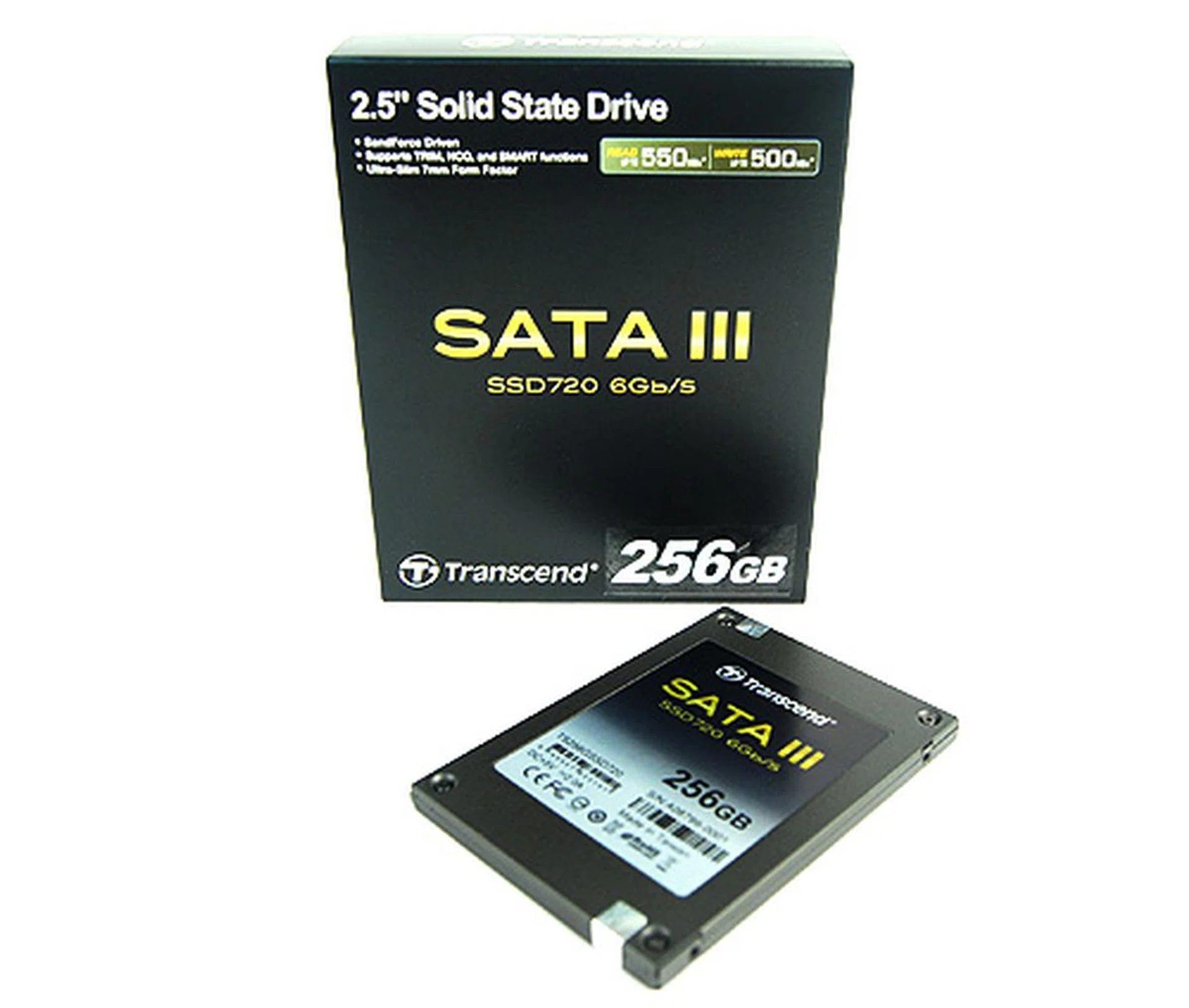 The Transcend SATA III SSD720 is one of the quickest drives in the market right now and comes with an attractive price tag.