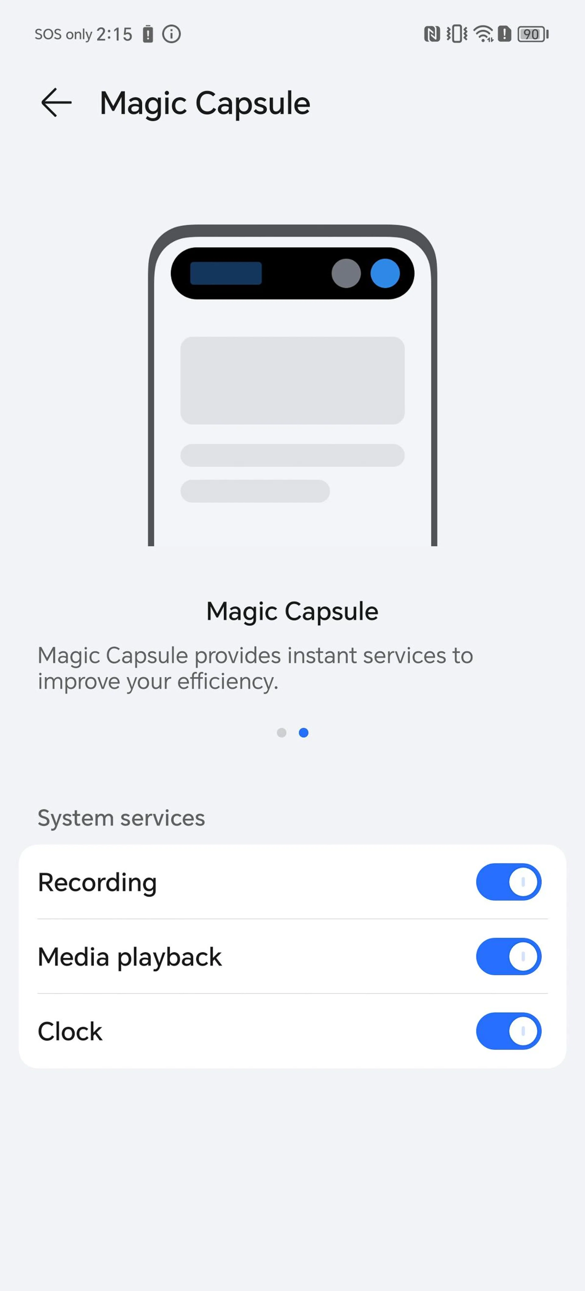 Magic Capsule options. Photo: HWZ.