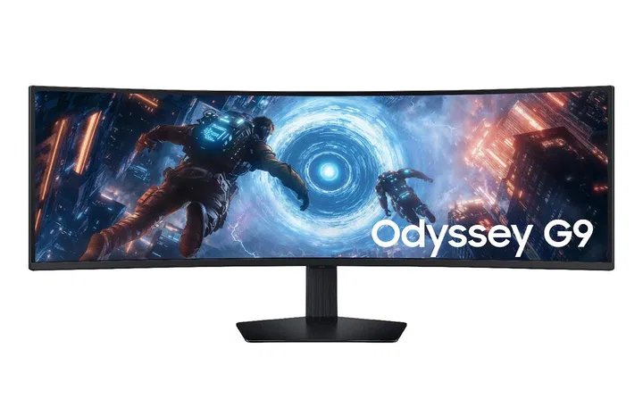 The ultrawide G9. Photo: Samsung.
