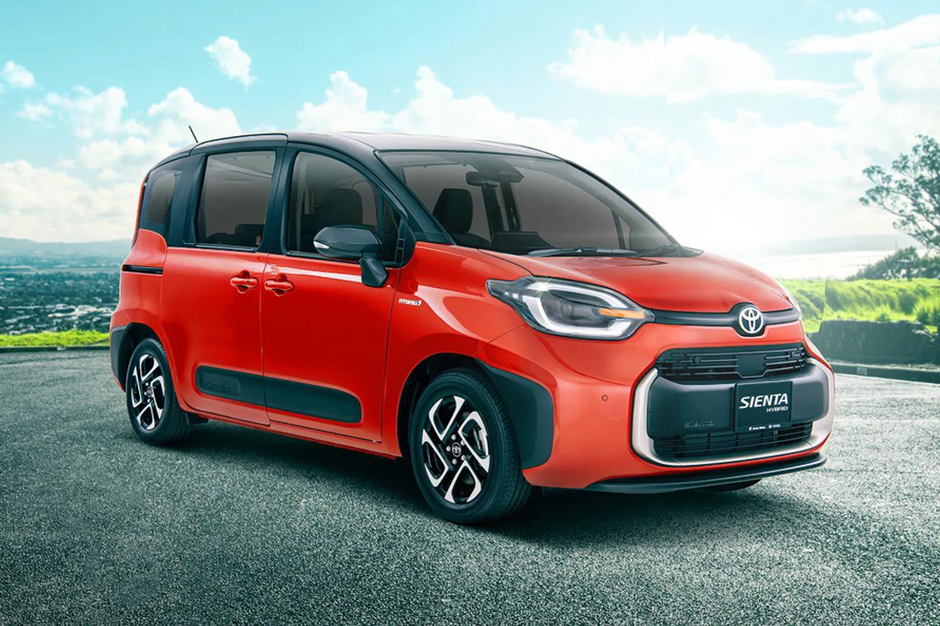 The new Toyota Sienta Hybrid (Image source: Toyota)