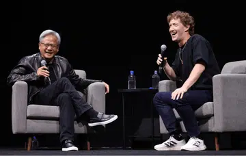 This marks the first time Mark Zuckerberg has appeared at SIGGRAPH. Photo: NVIDIA