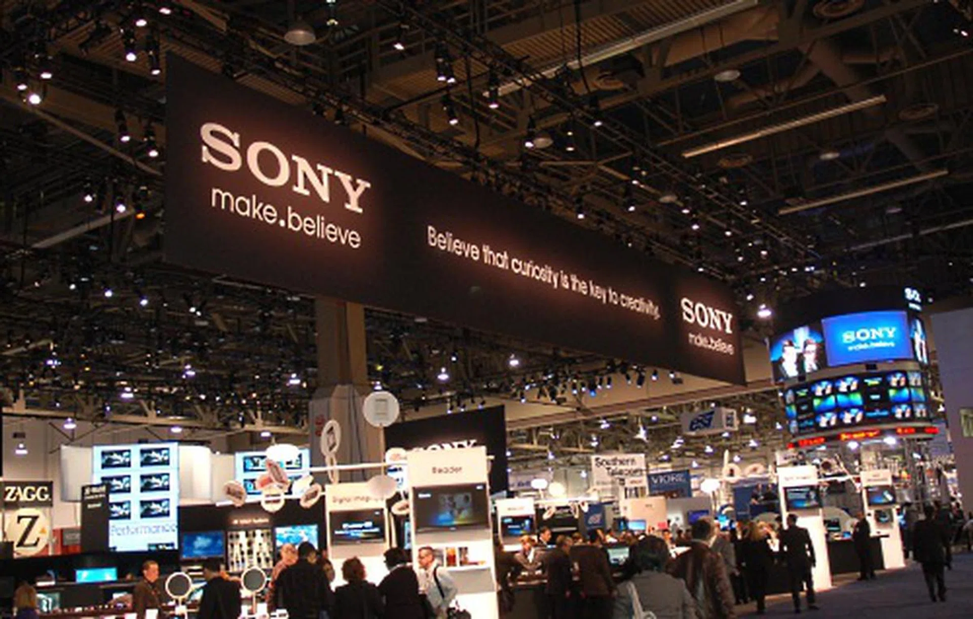 It's early the next morning and we were back at Sony's booth to get an exclusive tour of the highlights.