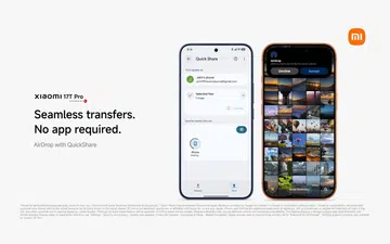 Xiaomi 17T Pro Apple AirDrop
