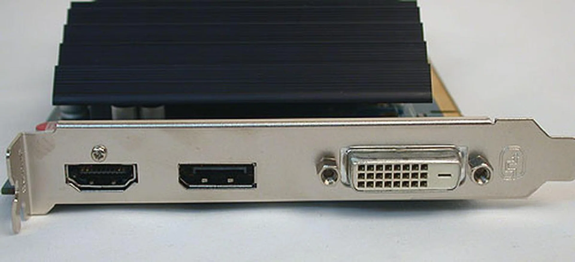You may not be able to tell from this, but the heatsink on this card practically takes up two slots worth of space.