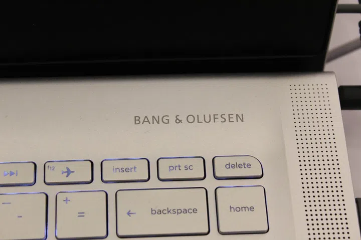 The new HP Envy comes with all new B&O audio.