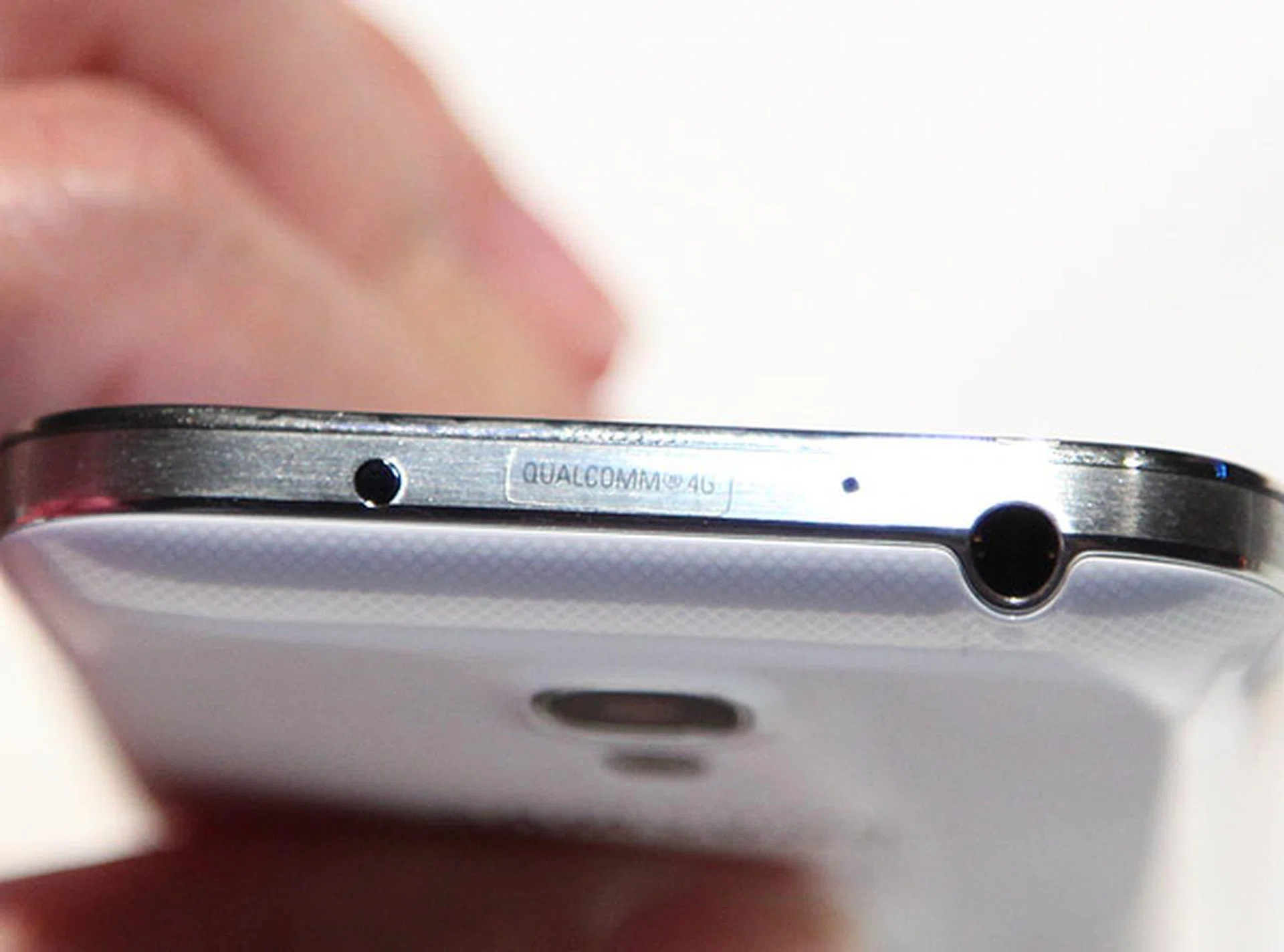 The LTE version of the S4 mini that was displayed at the event was based on the Qualcomm processor.