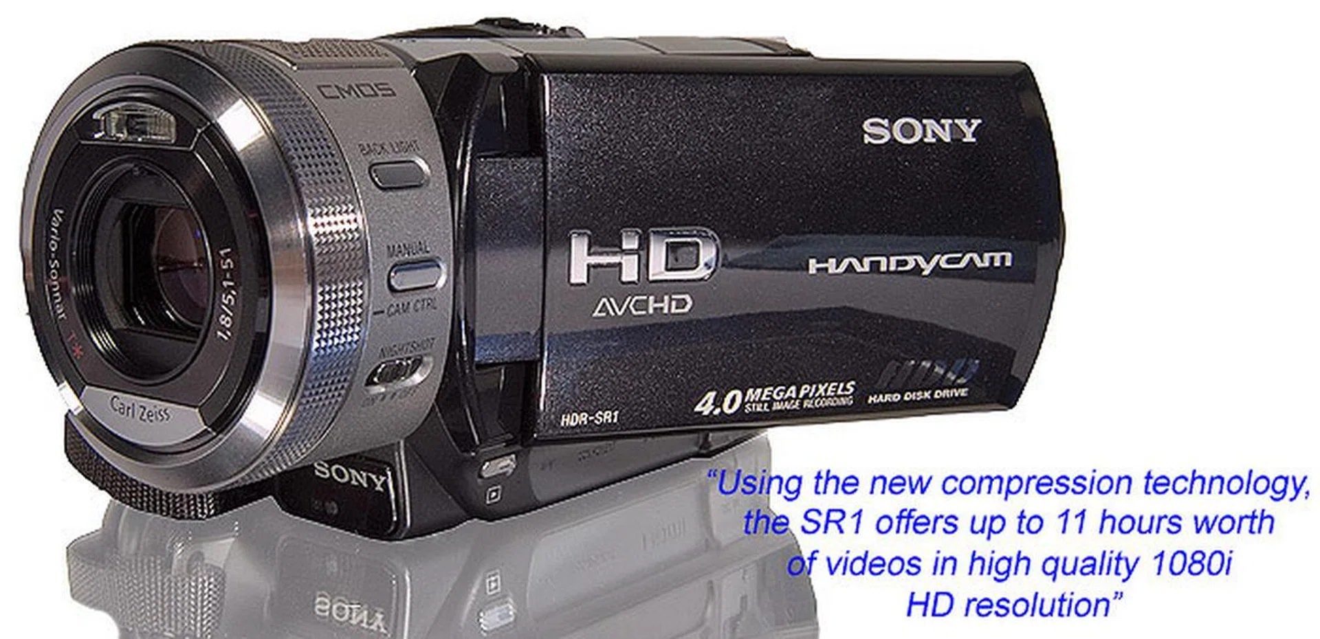 First Looks: Sony Handycam HDR-SR1 | HardwareZone Singapore