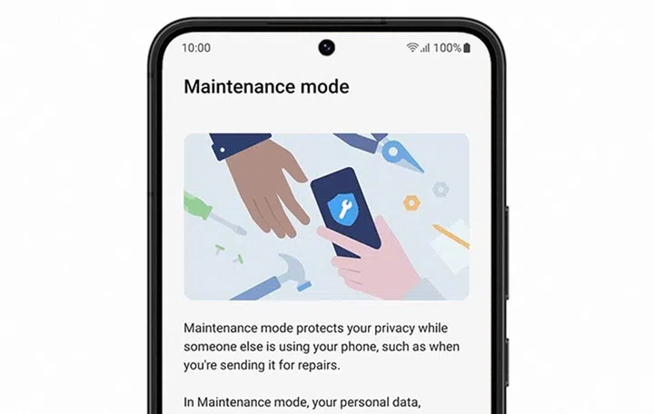 Maintenance Mode on Samsung Galaxy devices.