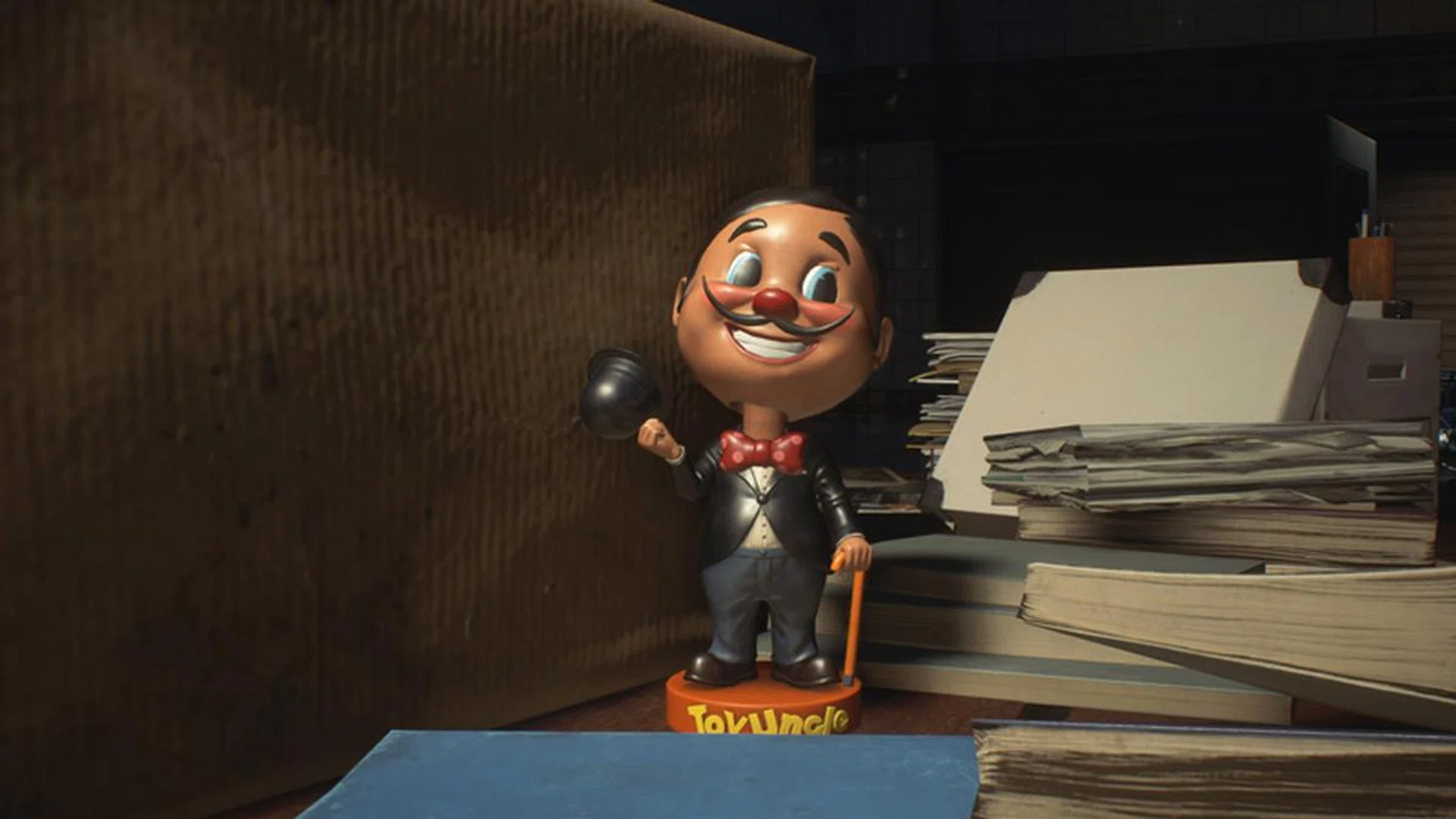 You can also find 20 Mr. Bobblehead statues to destroy around the demo, but some of them will only appear after the player commits certain actions. Who knows how finding them will pay off in the full game?
