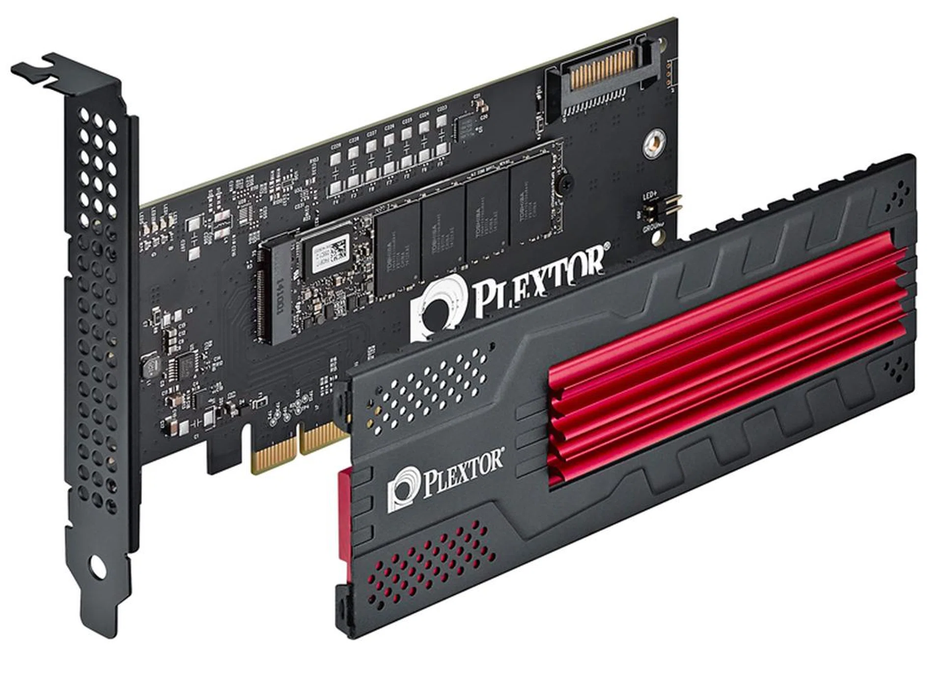 The Plextor M6E-BK also comes in 128GB capacity and retails for $209.