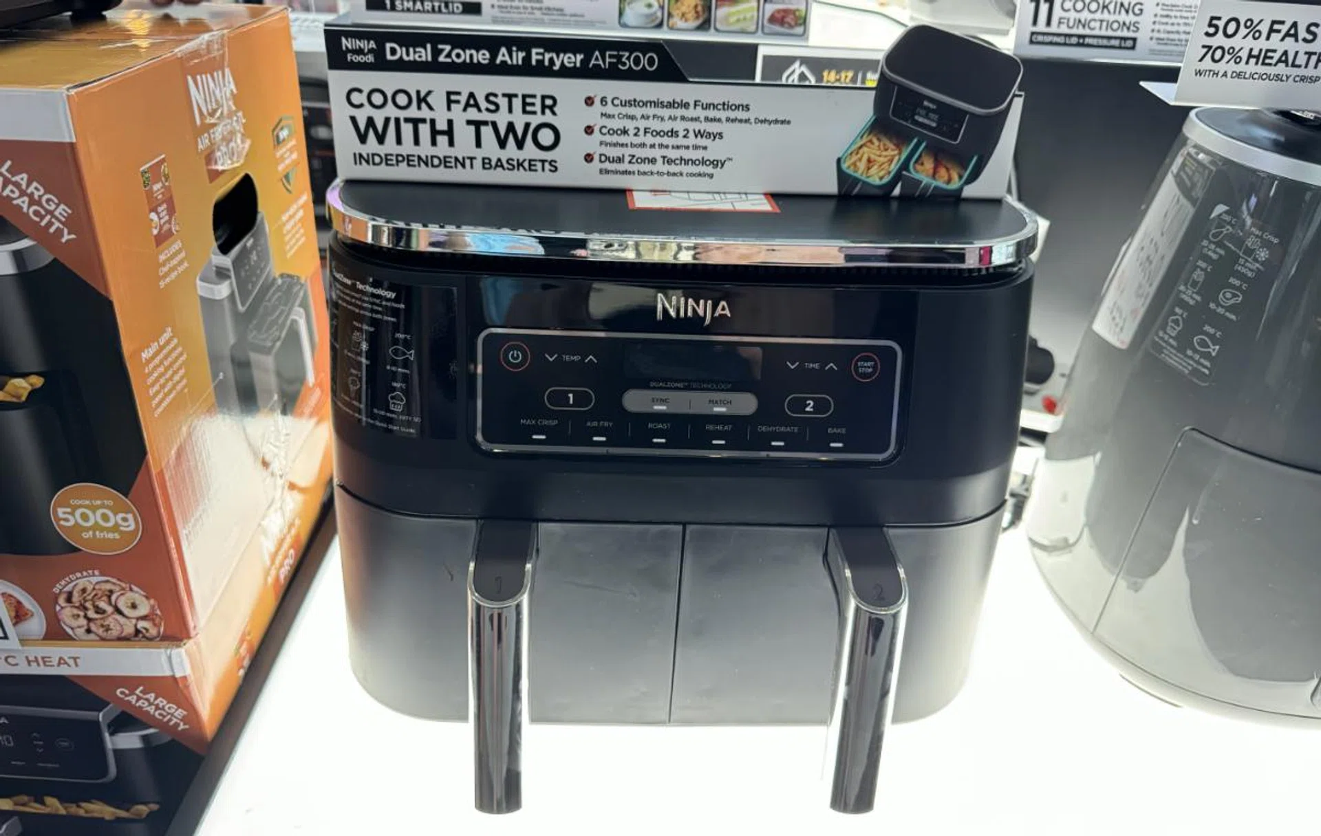 Fry twice as fast and twice as much. Photo: HWZ.
