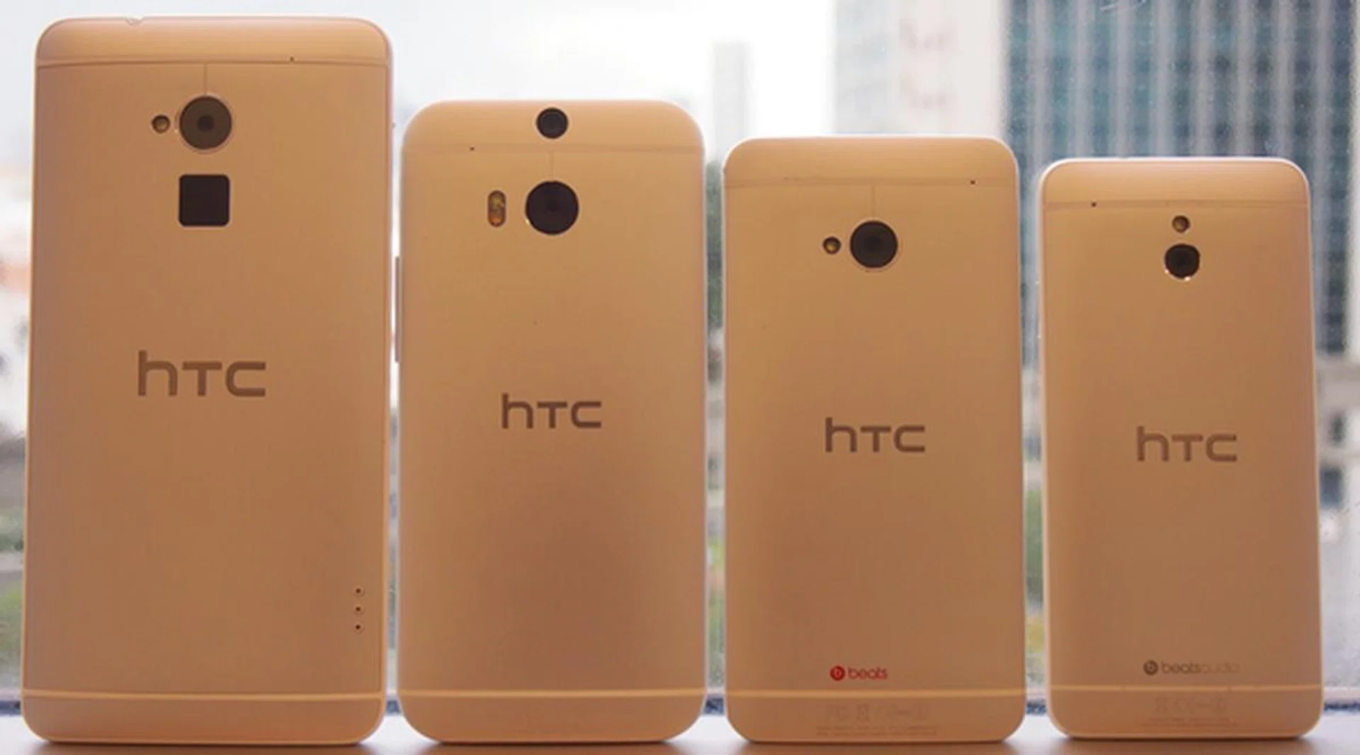 The back view of the phones in the same order as above.