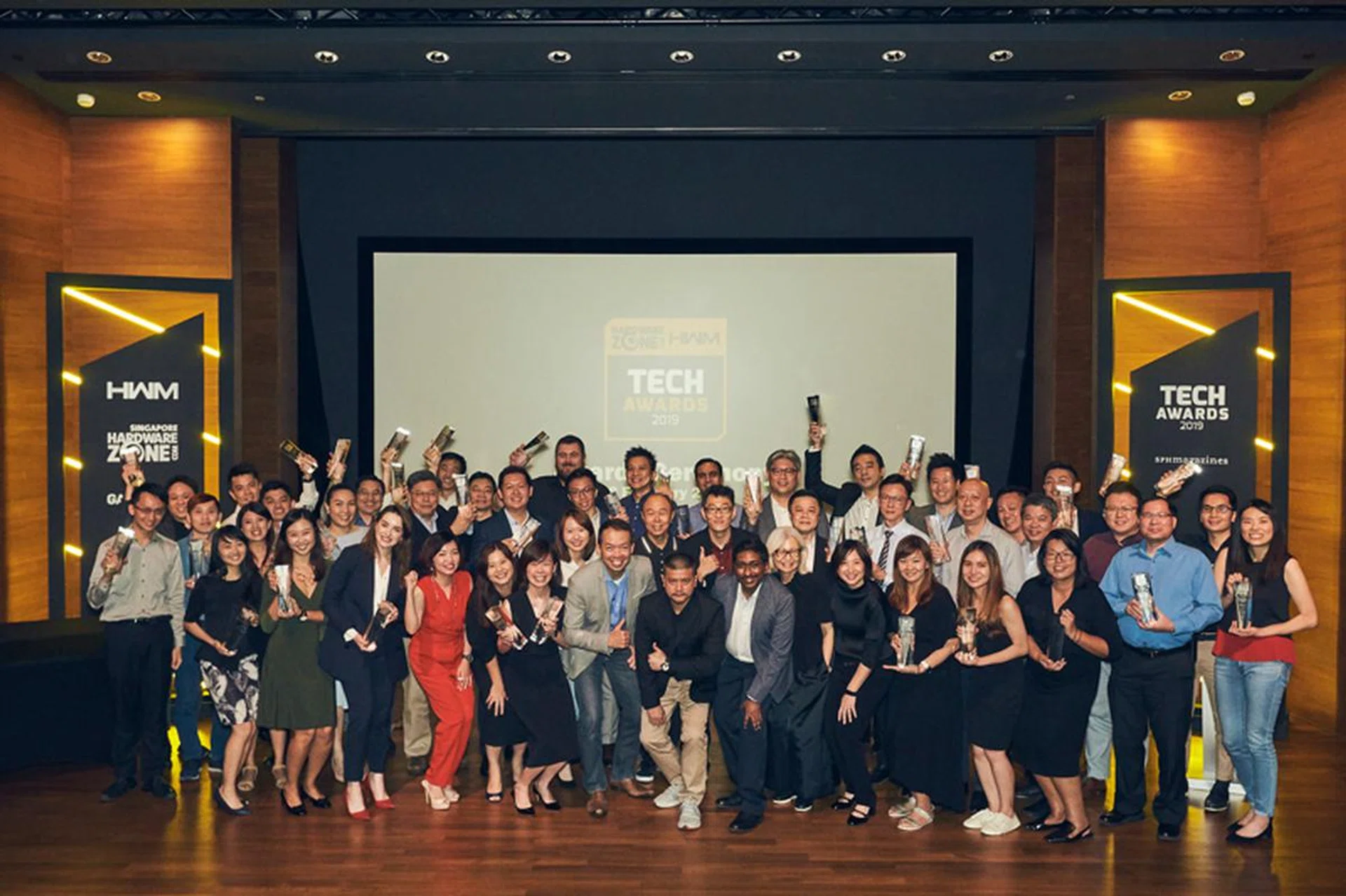 All the award winners at our HWM+HardwareZone.com Tech Awards 2019 event!
