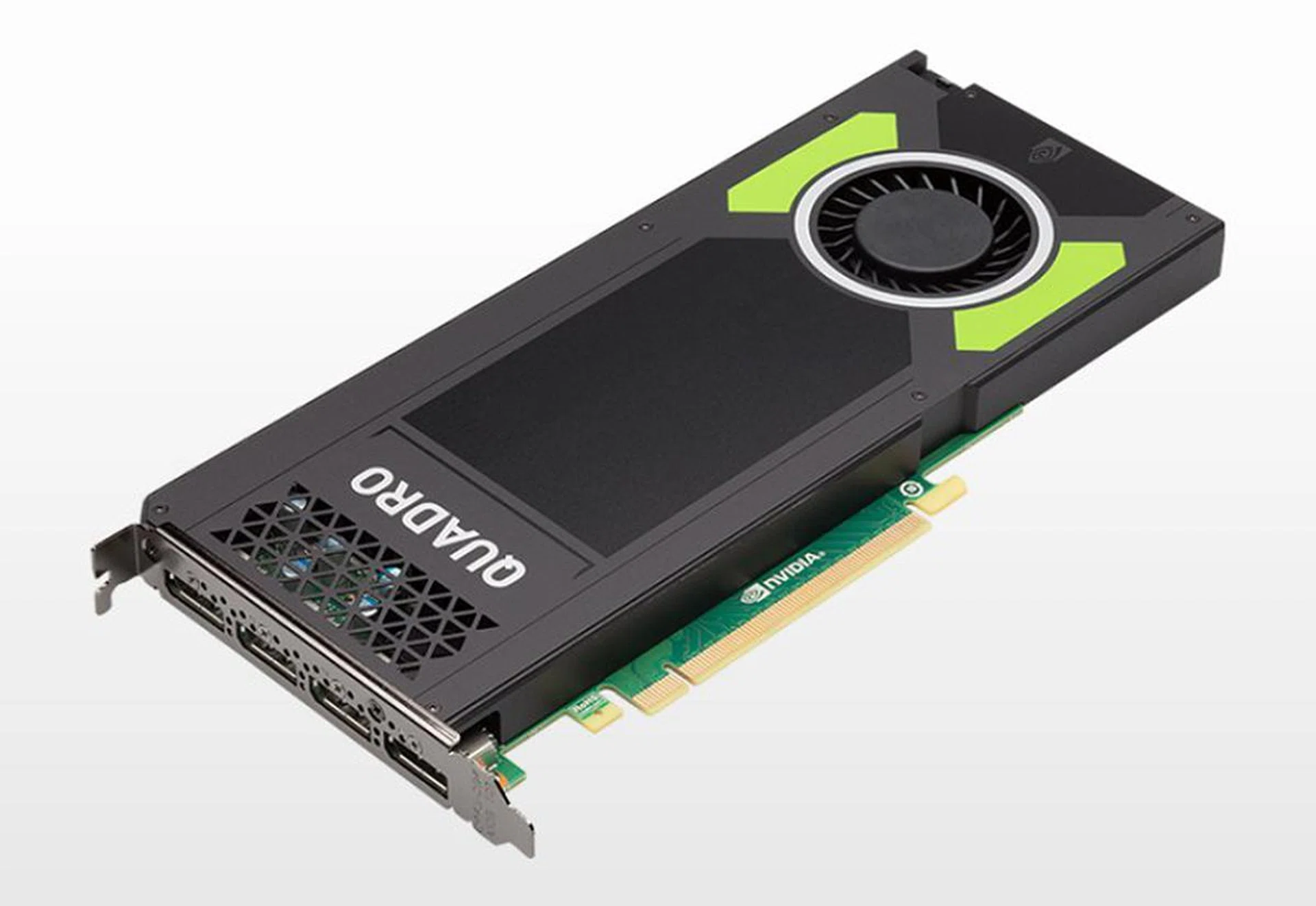 Meet the workstation equivalent of the GeForce GTX 970 - the Quadro M4000. However, the M4000 is a more refined product with slightly lower clocks and more importantly a lower TDP that enabled it to debut in a singles-slot form factor. Oh and it also has a massive 8GB GDDR5 framebuffer.