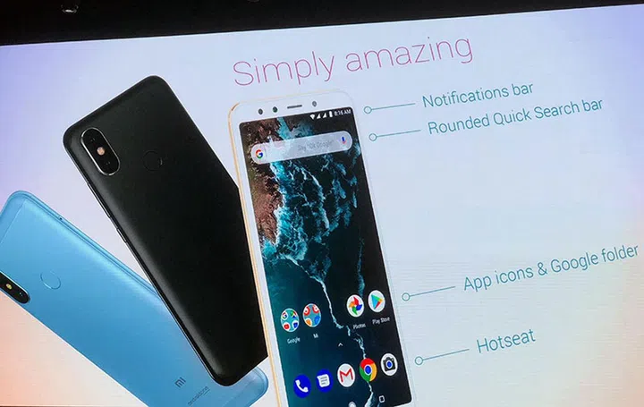 The Mi A2 runs a (near) stock version of Android, and will get Android P later this year.