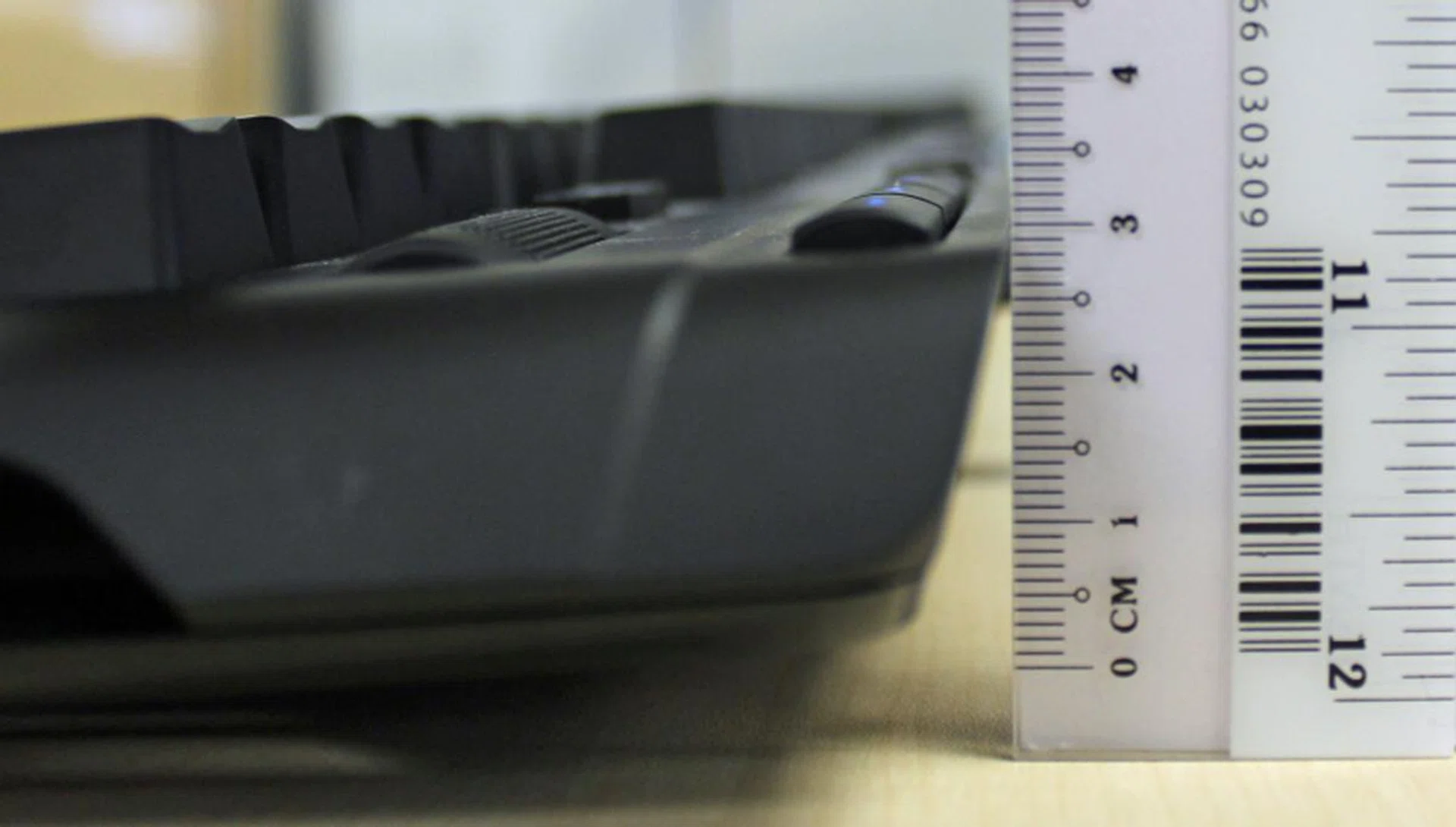 Here it is with the stands propped up.