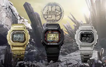The G-Shock Recrystallized series. (Image source: Casio)