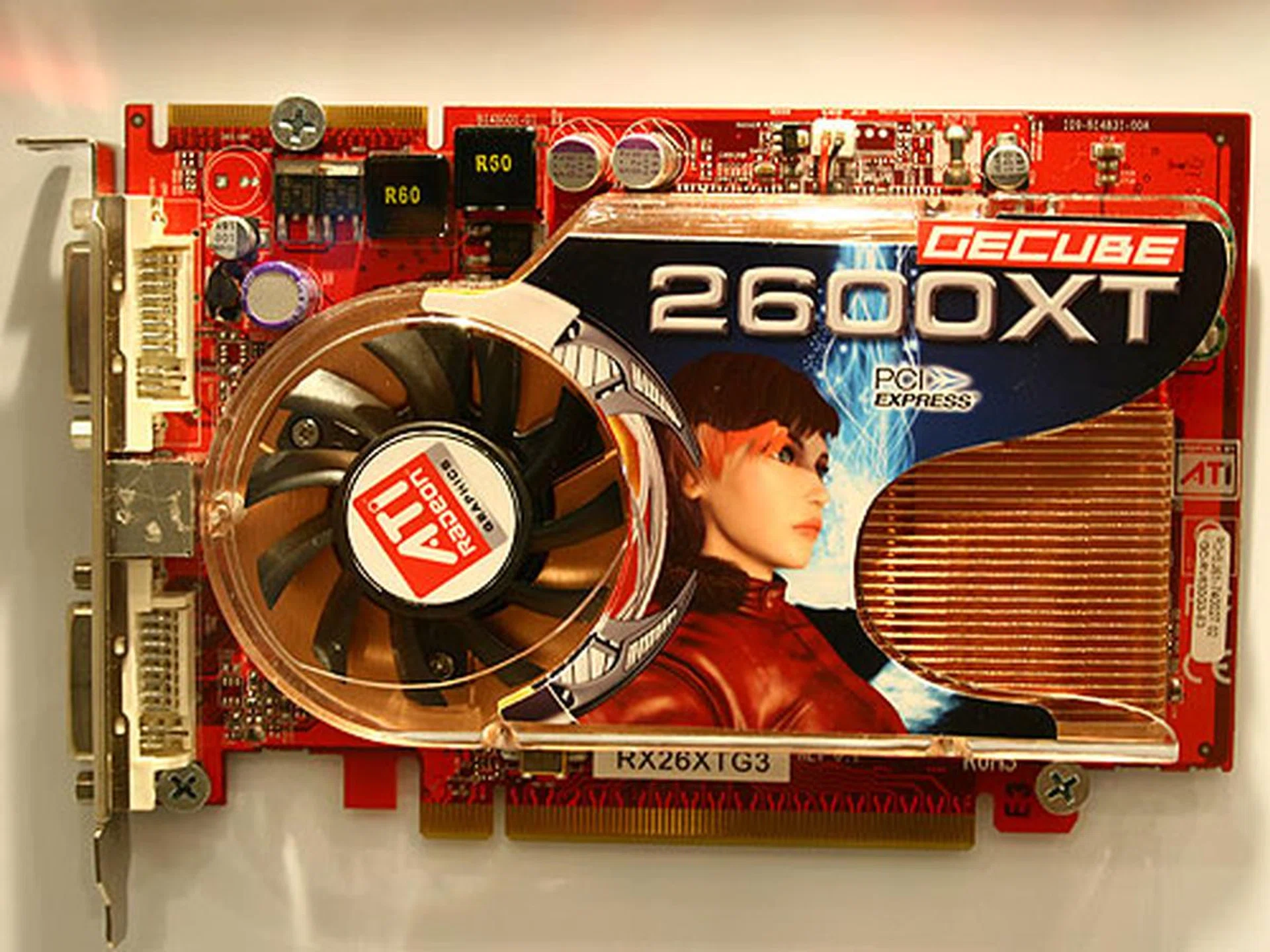  Besides the 2600PRO, you'll also have the choice of getting the Radeon 2600XT. The card will come with 256MB of 128-bit GDDR3 memory. Core will be clocked at 800MHz while its memory will run at 1.4GHz. Similar to the 2600PRO, this will support hardware CrossFire too.  