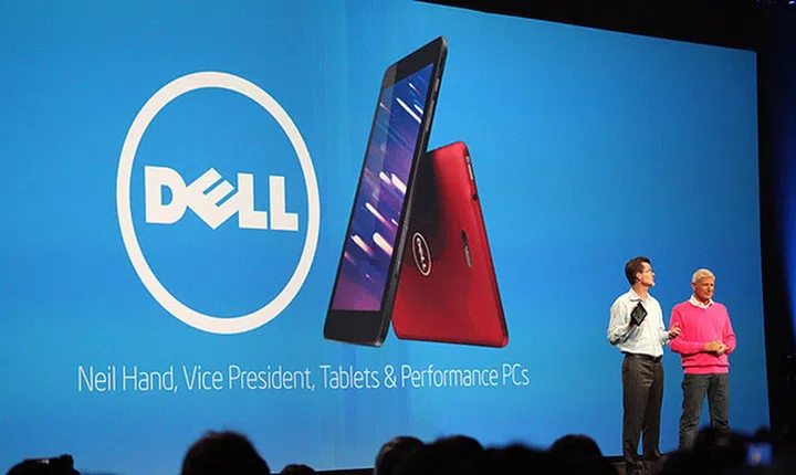 Dell made an appearance at the keynote to introduce the new Dell Venue family of tablets. Neil Hand, Dell's VP teased with a new 8-inch Windows 8 tablet that comes with LTE connectivity and based on Bay Trail. Dell is expected to announce the entire product family on October 2.