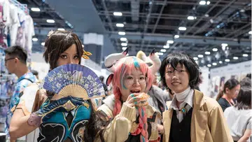 Cosplayers attending AFASG 2025