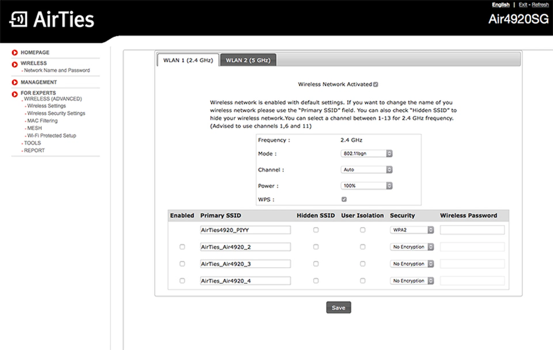 Take note, the AirTies Air 4920 is woefully simple and lacks features like Guest Networks and Parental Controls.