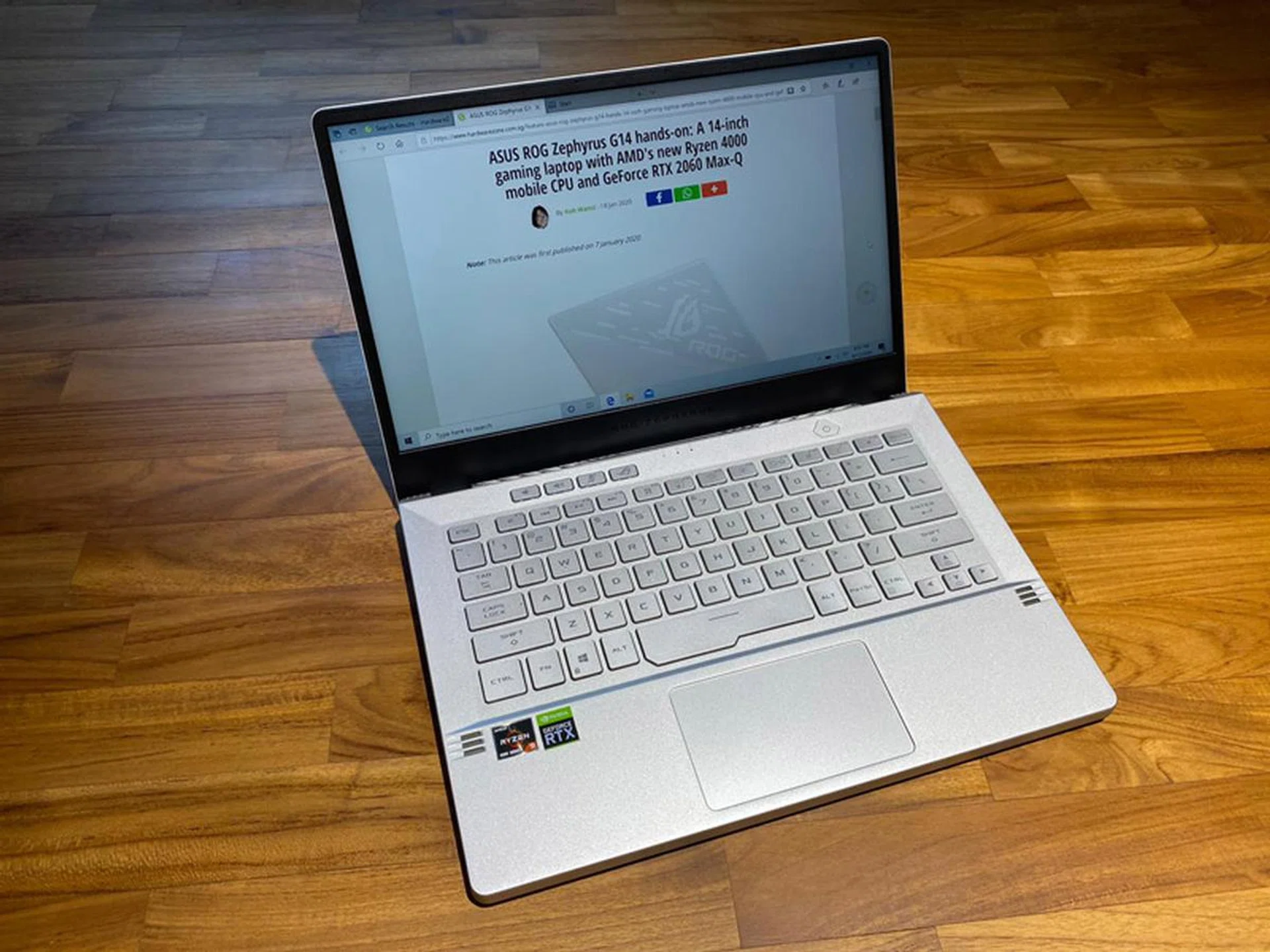 The ASUS ROG Zephyrus G14 gaming notebook - bringing a new dawn to PC mobile gaming.