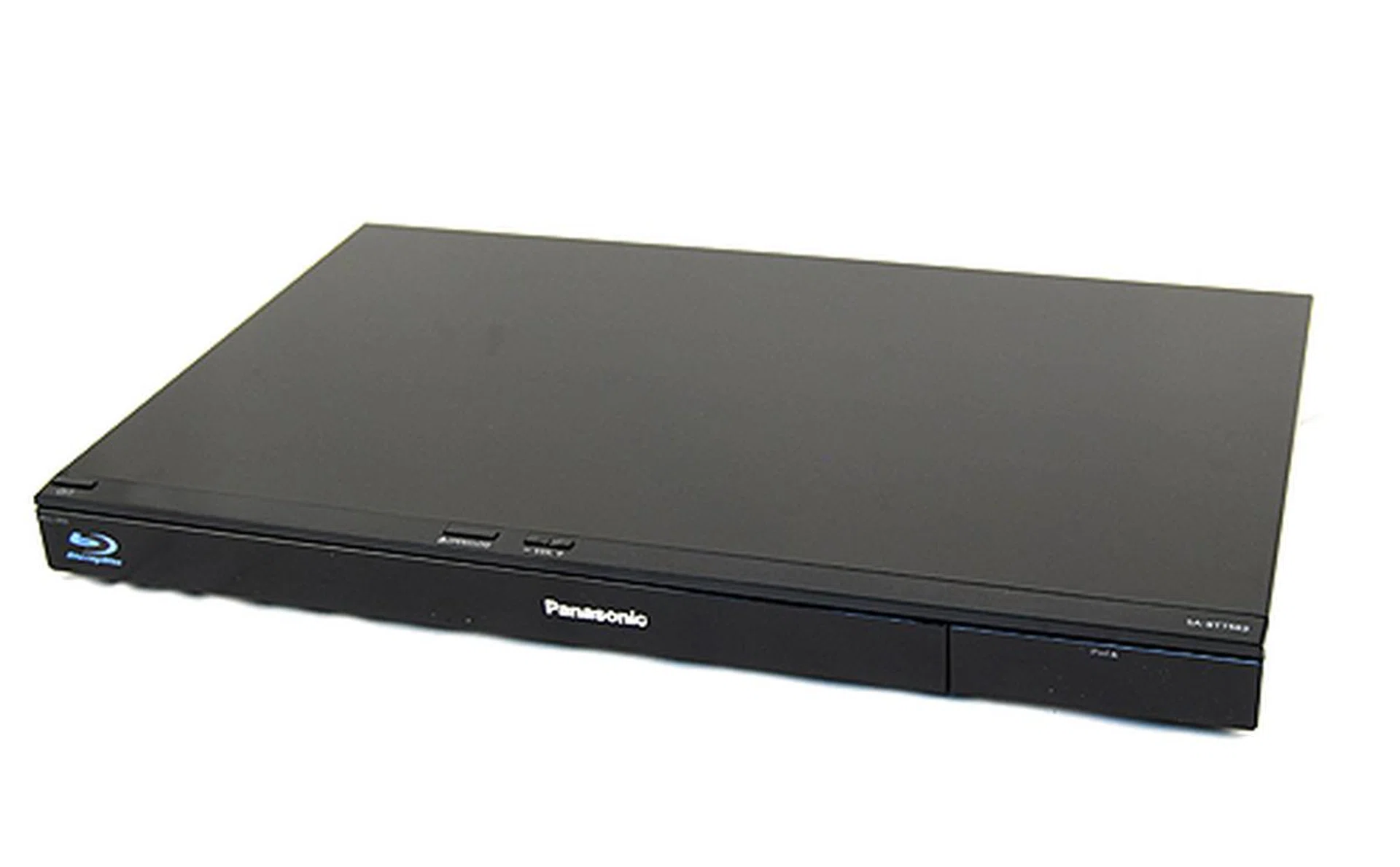 The 3D Blu-ray player doubles as an AV receiver and also features an integrated iPod dock.