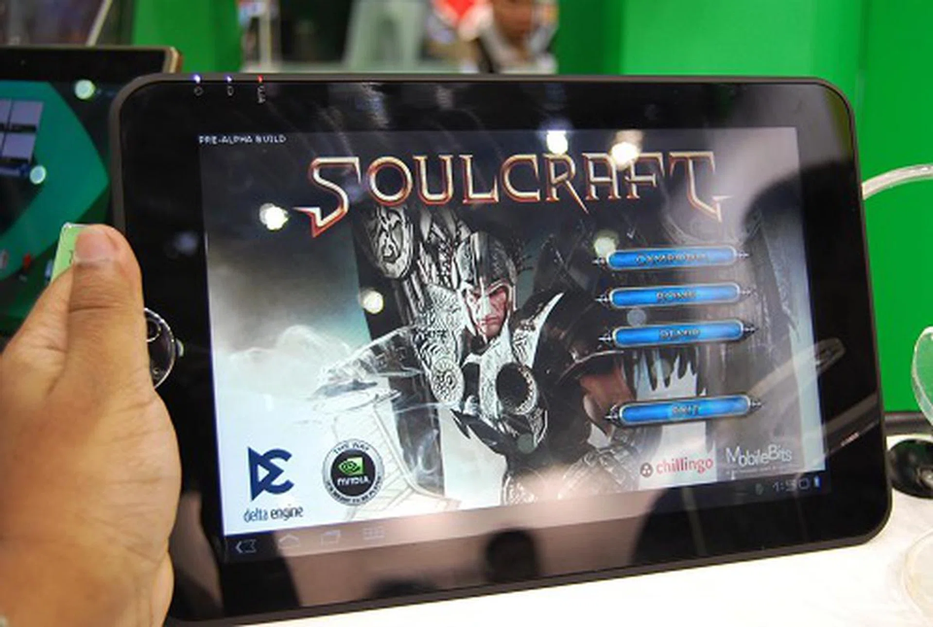 A Toshiba Tegra 2 powered tablet.