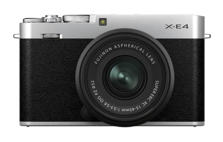 The new Fujifilm X-E4. (Image source: Fujifilm)