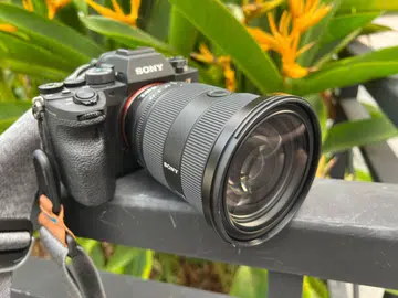 The FE 24-70mm F2.8 GM II lens is smaller and lighter than its predecessor. 