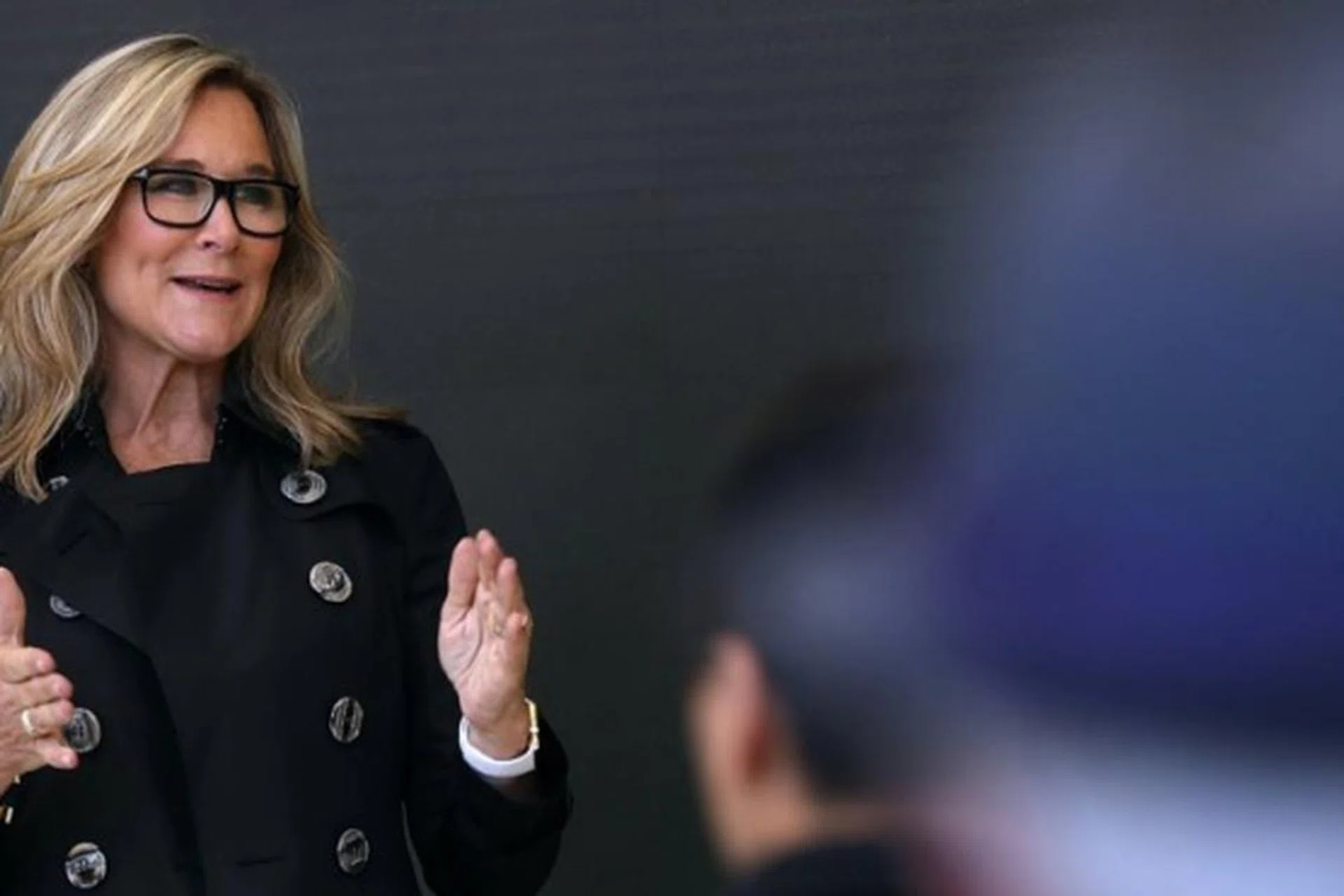 Angela Ahrendts left Apple in April. <br>Image source: Getty Images