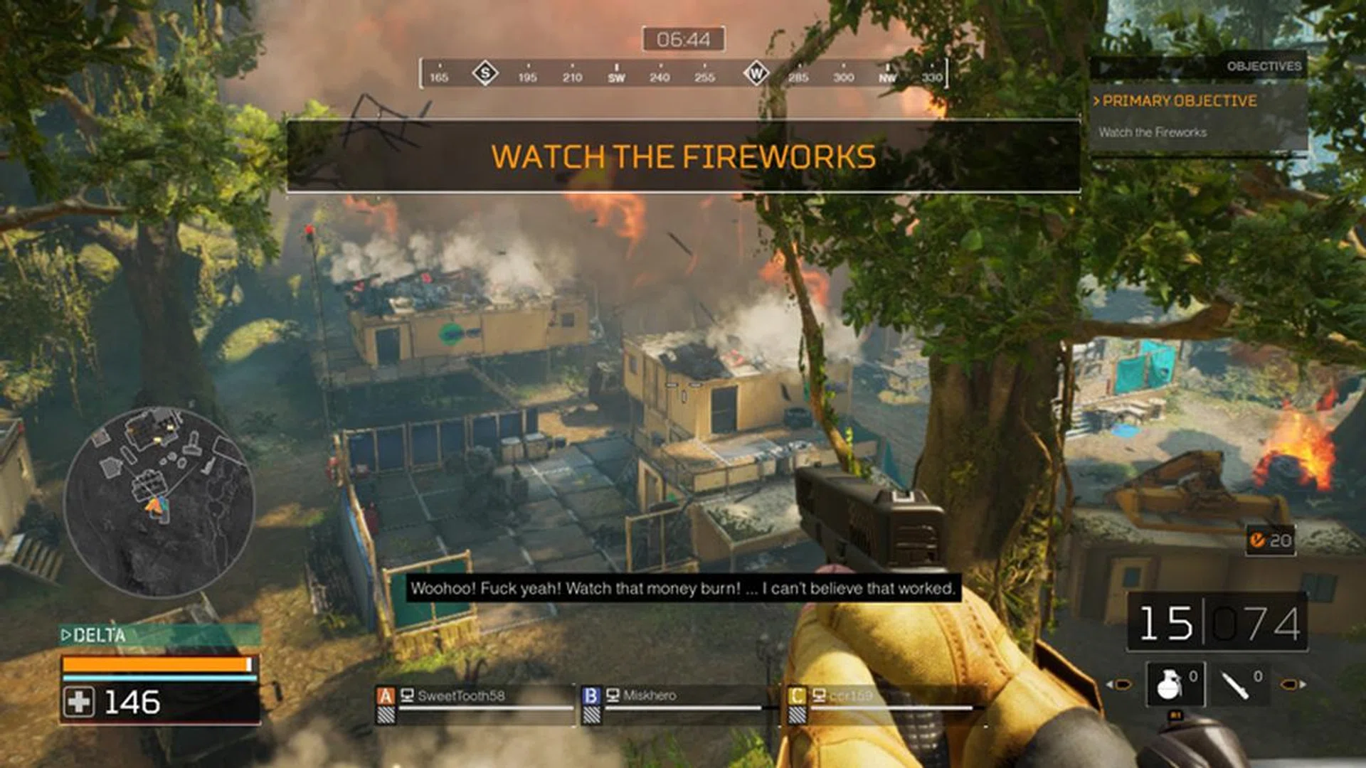 Running around the jungle while completing objectives only gets more dull as time goes on, but the anticipation before a Predator strikes is so good. 