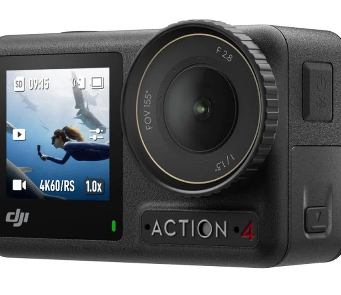 The DJI launches new Osmo Action 4 with larger sensor, wider