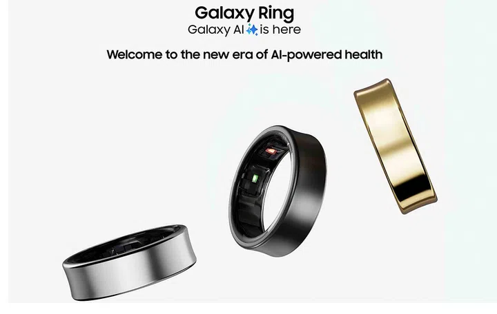 The Samsung Galaxy Ring. Photo: Samsung