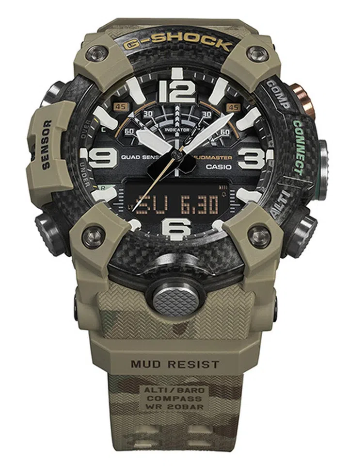 Casio G-Shock x British Army Mudmaster GG-B100BA-1A (Image source: Casio)