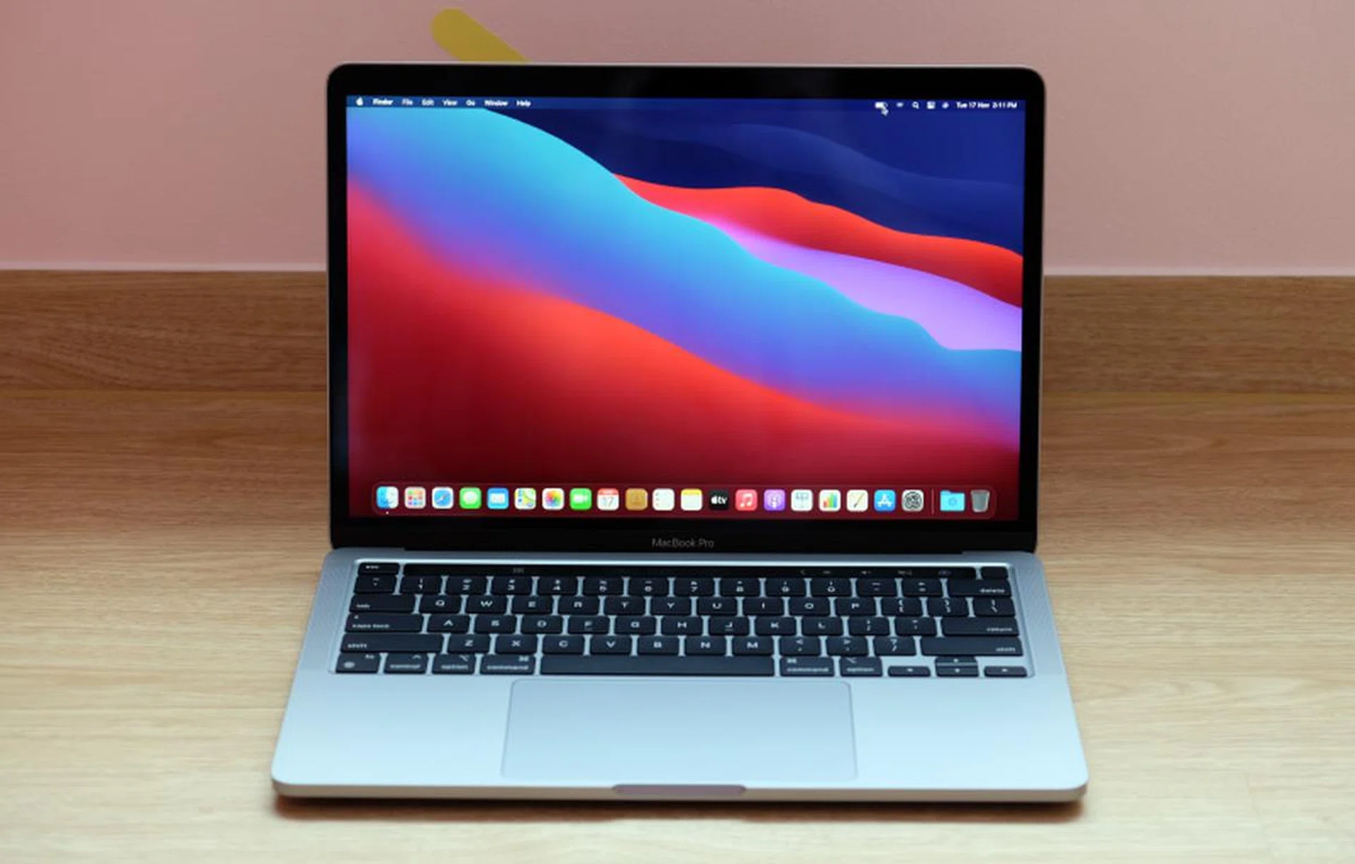 Though the bezels are thick, the 13.3-inch Retina display is technically superb.