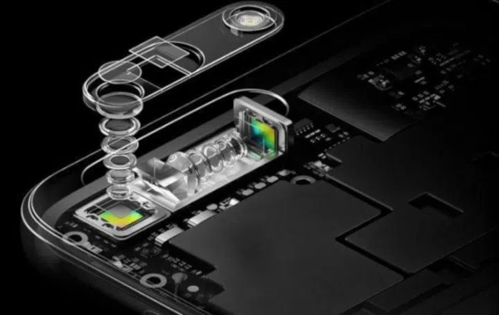 Oppo's smartphone camera system with a 10x lossless zoom lens.