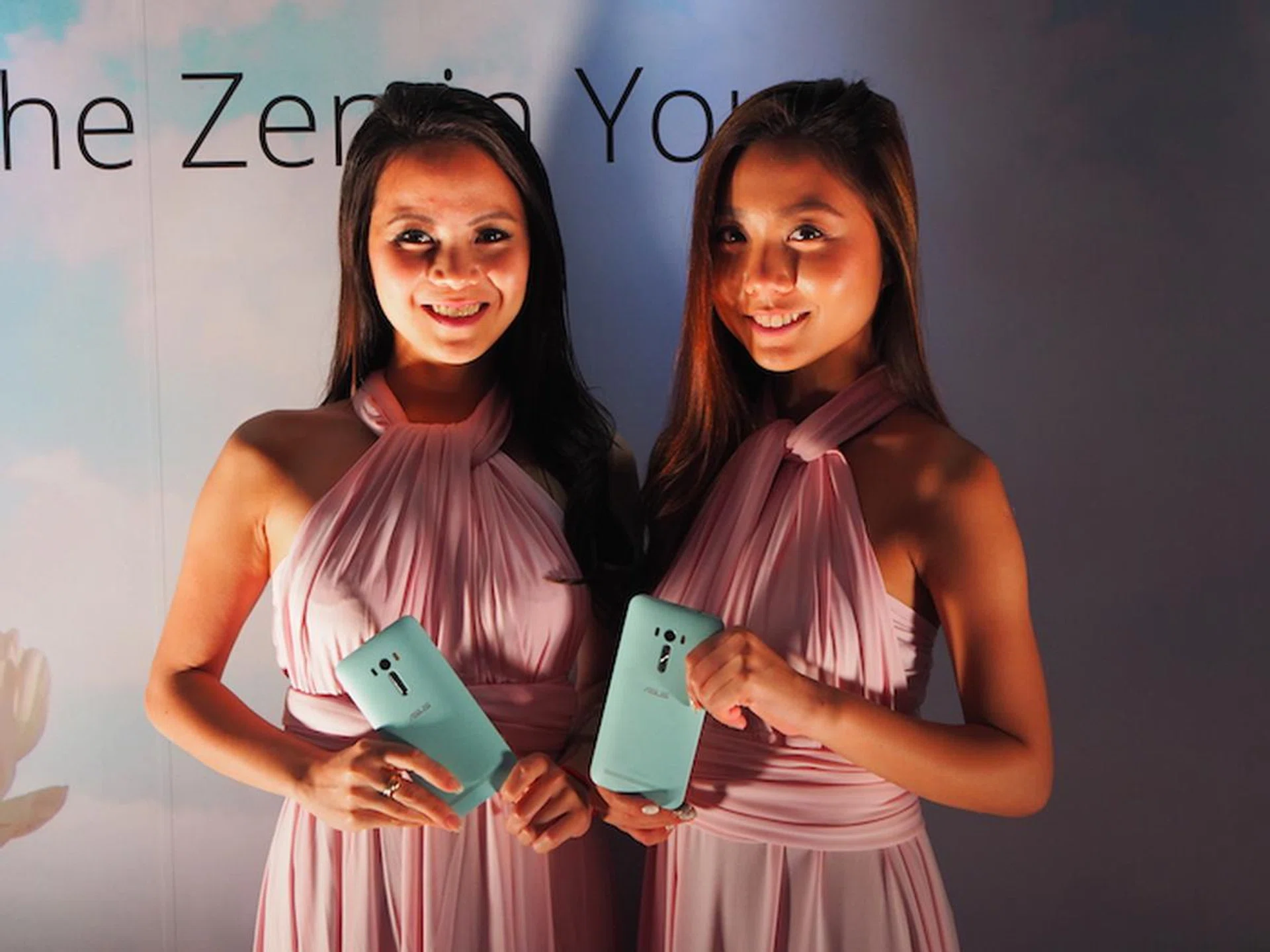 The ZenFone Selfie on display at the ASUS Zenfestival launch.